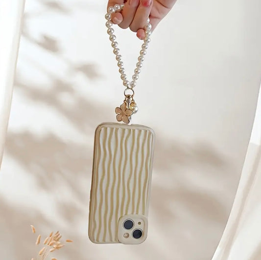 Pearl Phone Charm