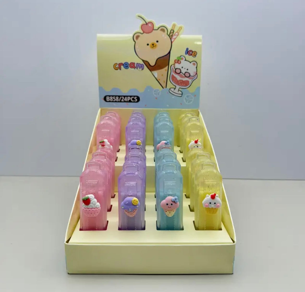 Dessert Inspired Colourful Erasers