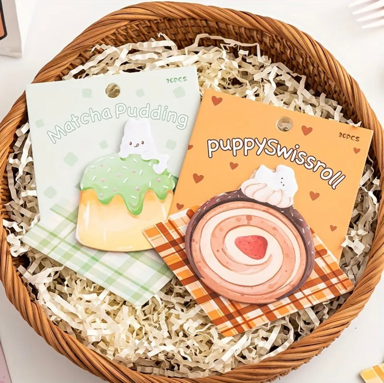 Creative Dessert Inspired Sticky Notes