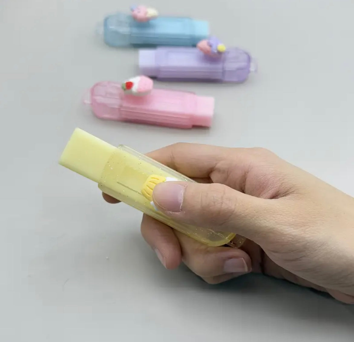 Dessert Inspired Colourful Erasers