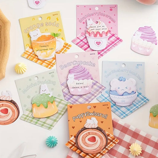 Creative Dessert Inspired Sticky Notes