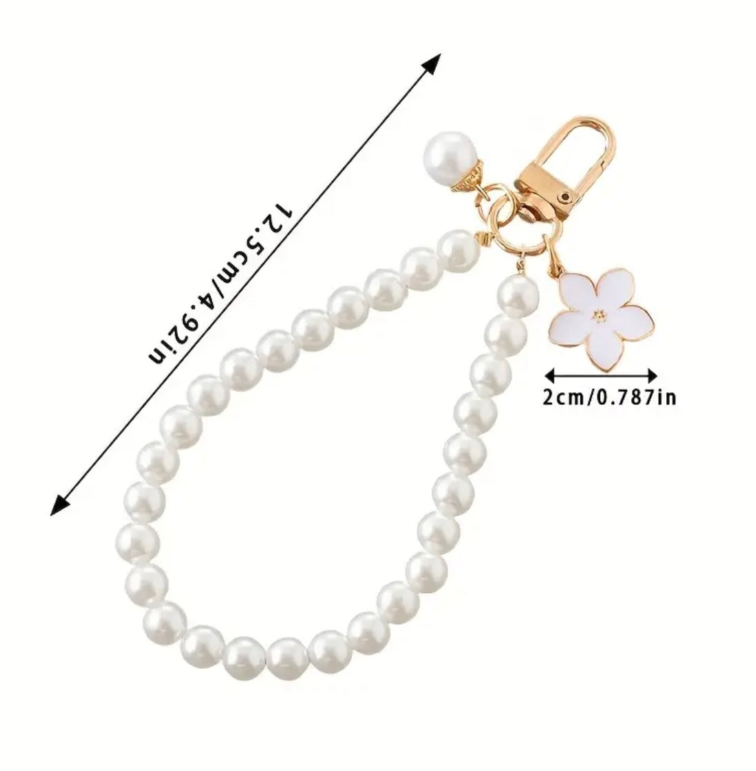 Pearl Phone Charm