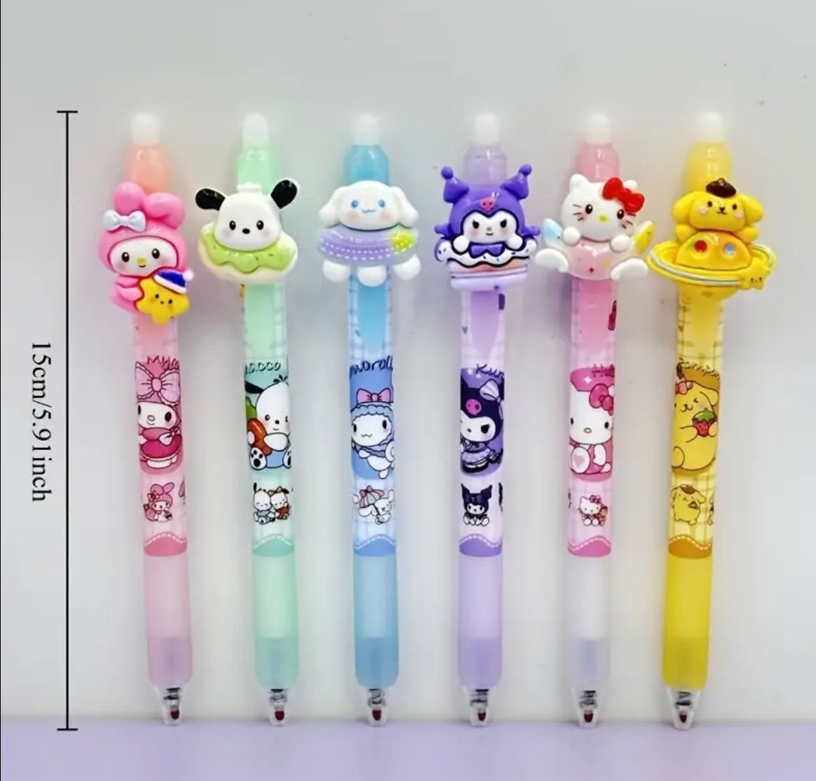 Sanrio Erasable Character Pens
