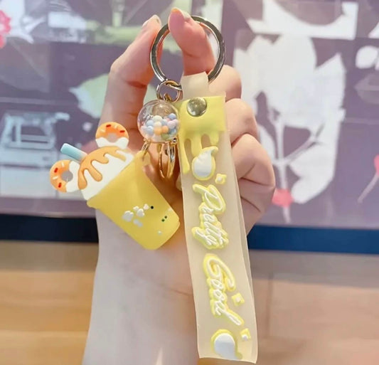 Donut X Drink Keychains