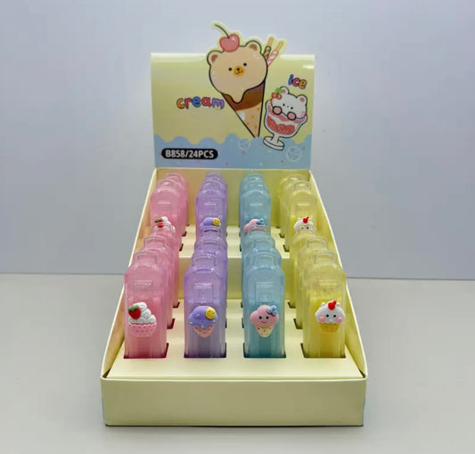 Dessert Inspired Colourful Erasers