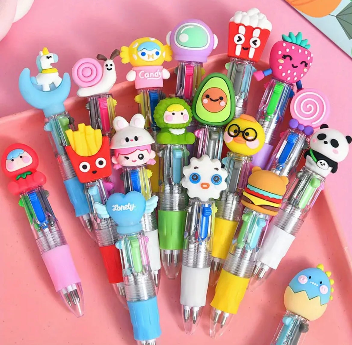 Adorable Multi-Color Mini Pens