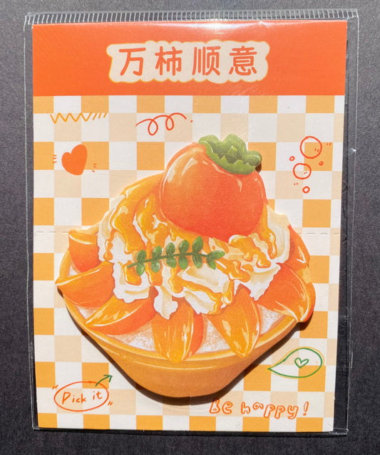 Charming Dessert Sticky Notes That Pop!