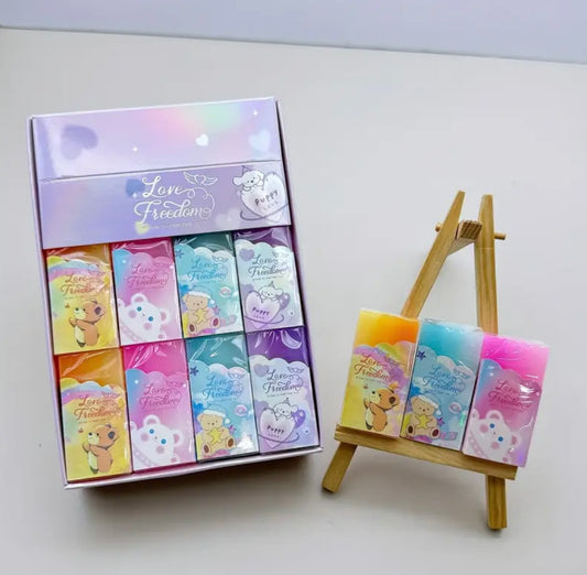 Dreamy Colourful Erasers